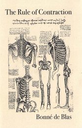 The Rule of Contraction, by Bonné de Blas