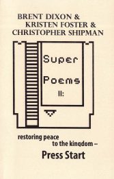 Super Poems II, by Brent Dixon, Kristen Foster, and Christopher Shipman